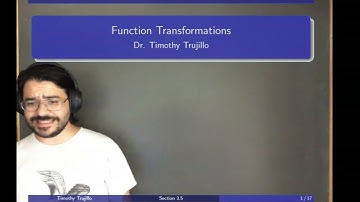 Sections 3.5 and 3.6 - Trujillo