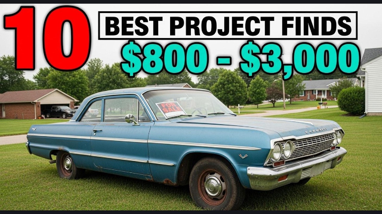 Выгодные предложения дня: 10 классических автомобилей и грузовиков, которые можно купить за 800–3...