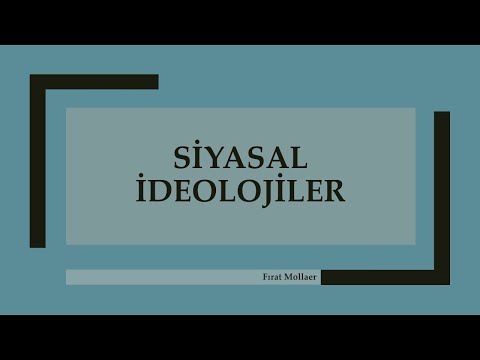 Siyasal İdeolojiler | Anarşizm (II) | 14. Bölüm