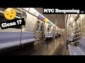 Riding NYC Subway For The First Time in 3 Months ! 😱 (New York City Reopens - COVID-19 UPDATE)