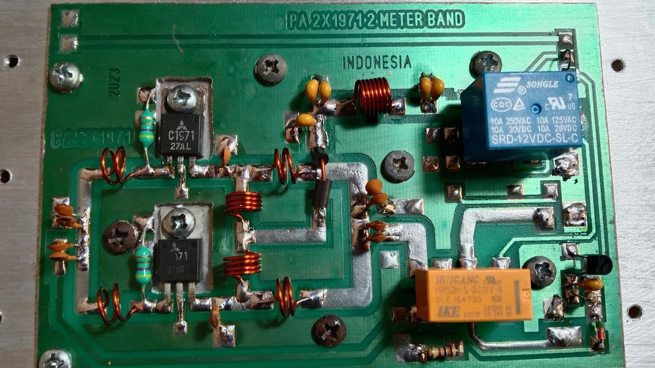 Tuning bosster 2x 1971 2meterband lanjutan 👍🇮🇩🇮🇩