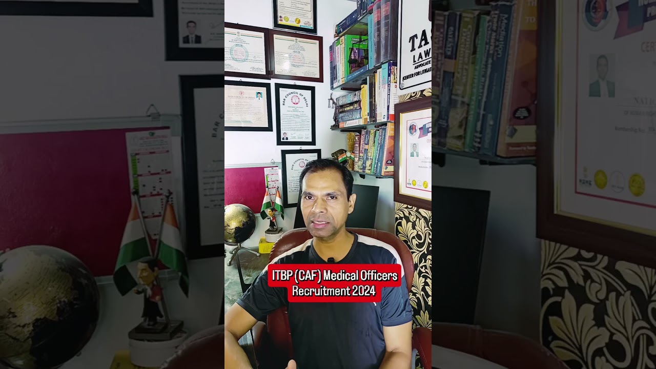 ITBP (CAPF) Medical Officer Recruitment 2024 Notification 