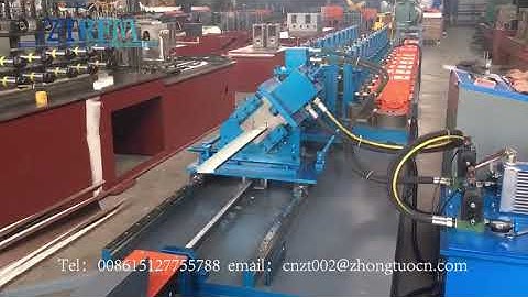 Zhongtuo high speed Drywall Stud And Track Forming Machine with Servo Motor Drive for South African