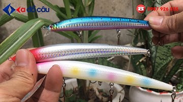 Mồi câu cá Nhồng Terminator Minnow Floating