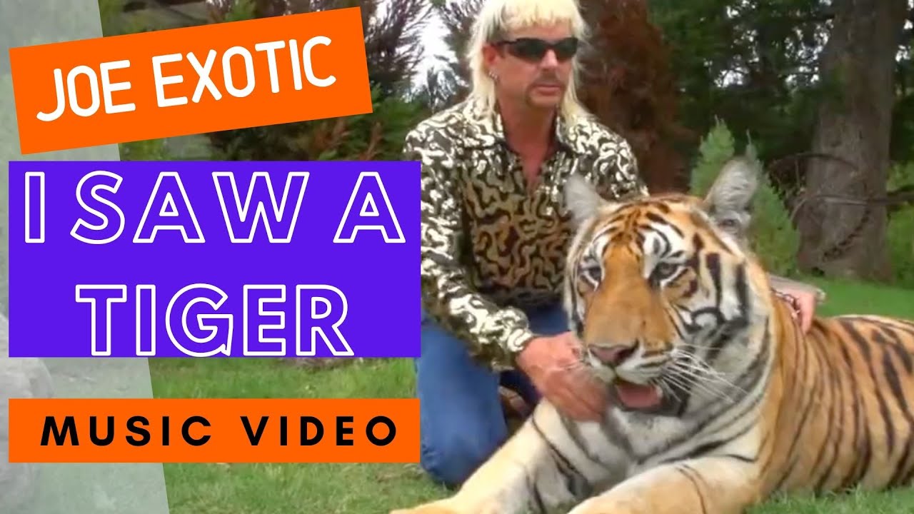 JOE EXOTIC - I SAW A TIGER - (OFFICIAL MUSIC VIDEO)