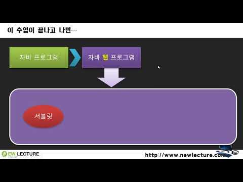 서블릿/JSP 강의 01 - 학습 안내