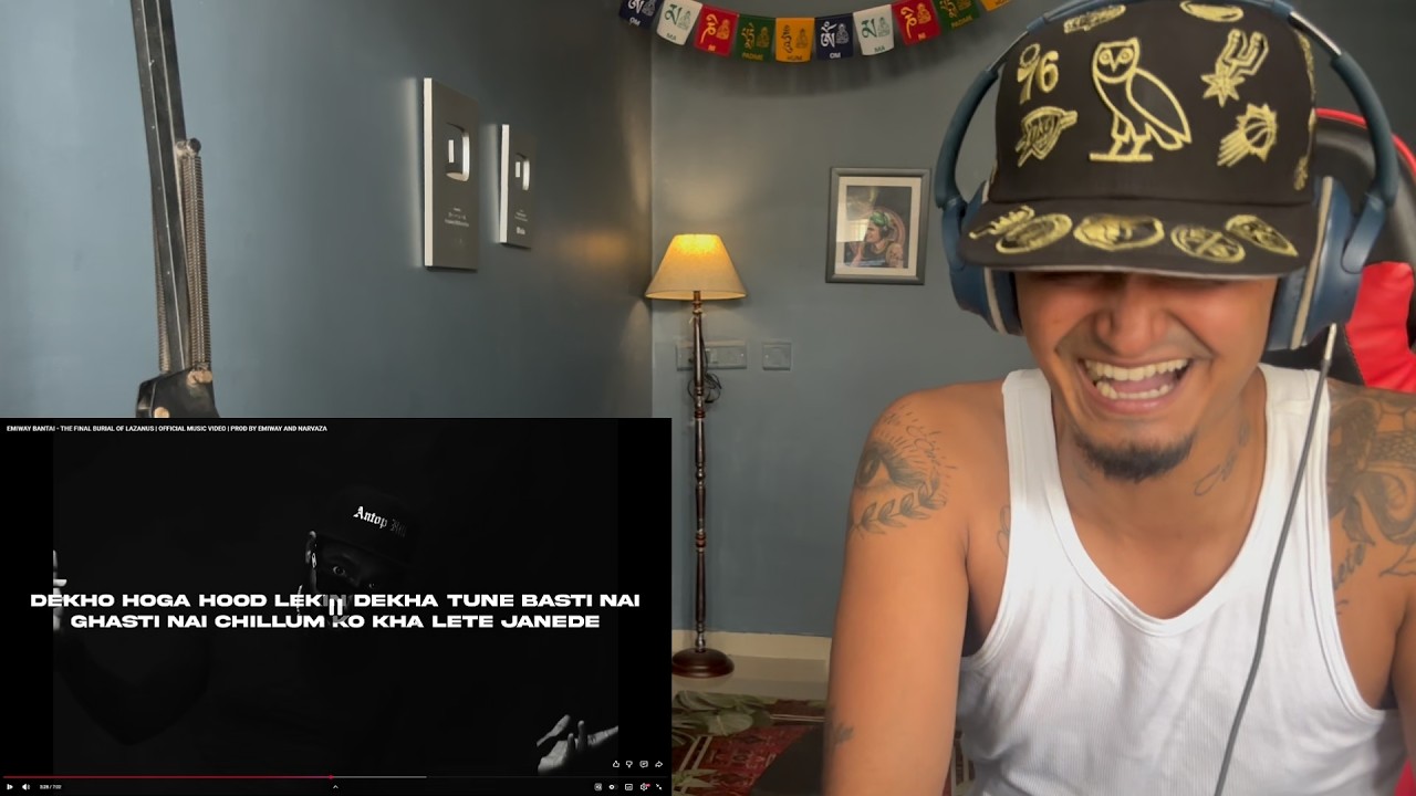 EMIWAY BANTAI - THE FINAL BURIAL OF LAZANUS | OFFICIAL MUSIC VIDEO | REACTION