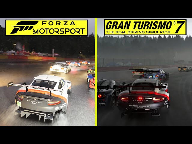 Forza Motorsport vs Gran Turismo 7 - Xbox Series X vs PS5 - Graphics  Comparison - Performance Test 