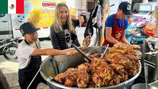 NOS ENCHILAMOS CON NUESTRA PRIMERA COMIDA en MÉXICO | RUSOS PROBANDO COMIDA CALLEJERA MEXICANA