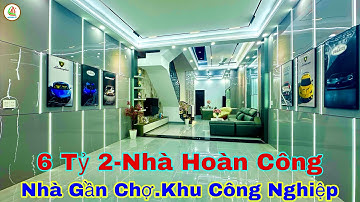 P2061) 6 Tỷ 2-nhà Hoàn Công Full Nổi Thất Phường Thuận Giao #nhàđấthoàngphátland  #bđs86