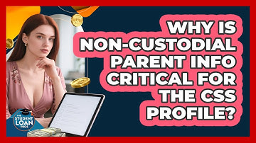 Why Is Non-custodial Parent Info Critical For The CSS Profile? - The Student Loan Pros