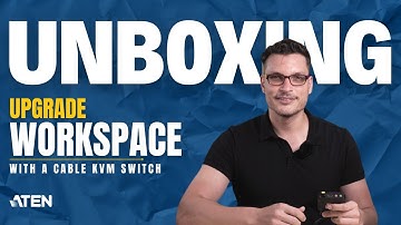 Unboxing CS22H 📦 2-Port USB 4K HDMI Cable KVM Switch #computeraccessories