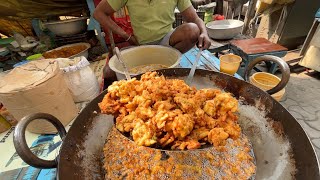 Super Fast Aloo Pakora Making | Street Food