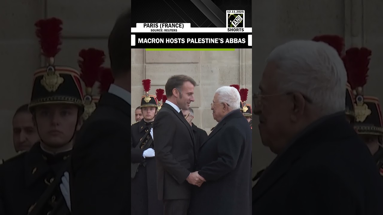 France's Macron hosts Palestinian leader Abbas to discuss next steps for peace