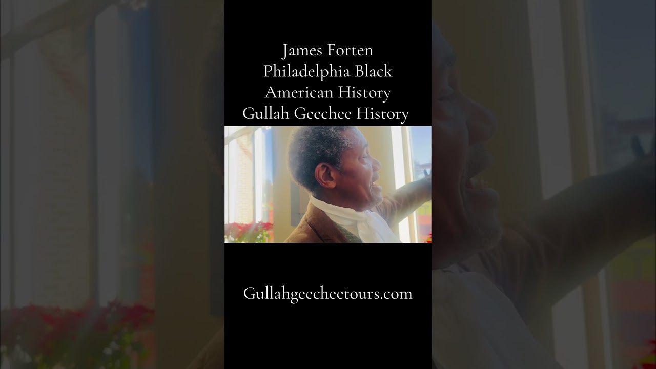 James Forten Philadelphia Gullah Geechee Sail Maker. Black American Indian History Business Man