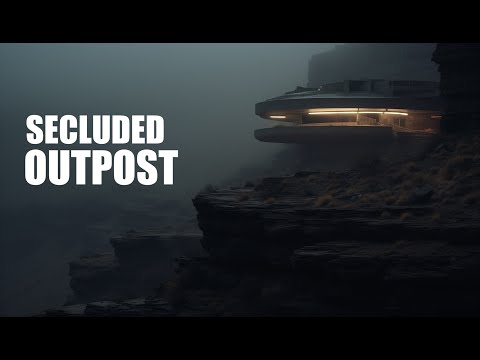 Hidden MOUNTAIN - Outpost XTAL-7 | Dark Ambient Music 4K