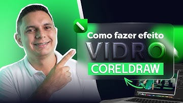 Efeito de Vidro no Corel Draw | Simples e Prático