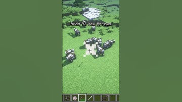 Xtra Arrows Mod #minecraft #minecraftmods #shorts