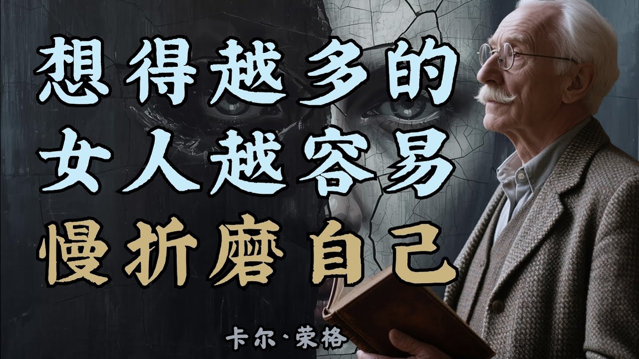 殘酷的真相：想太多的女人，往往活在痛苦之中｜卡爾·榮格