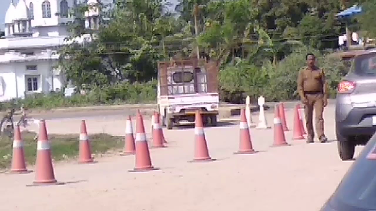 Driving License Test in Sivasagar.... Car