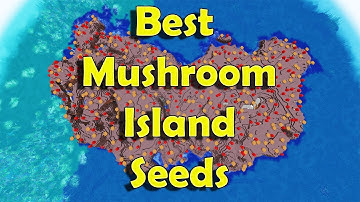 Minecraft - 10 Best Mushroom Island + Villages Spawn Seeds - Now with Trial Chambers Java 1.21+