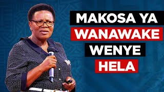 Makosa Wanayoyafanya Wanawake Wenye Pesa Katika Mahusiano Na Ndoa - Debora Urio