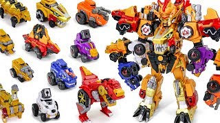 Dinocore Great Ultimate D Buster Tyranno Diy Set Docking Dinosaur Robot Transformation