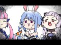 【手描き】ひとりで空回りし過ぎるぺこら