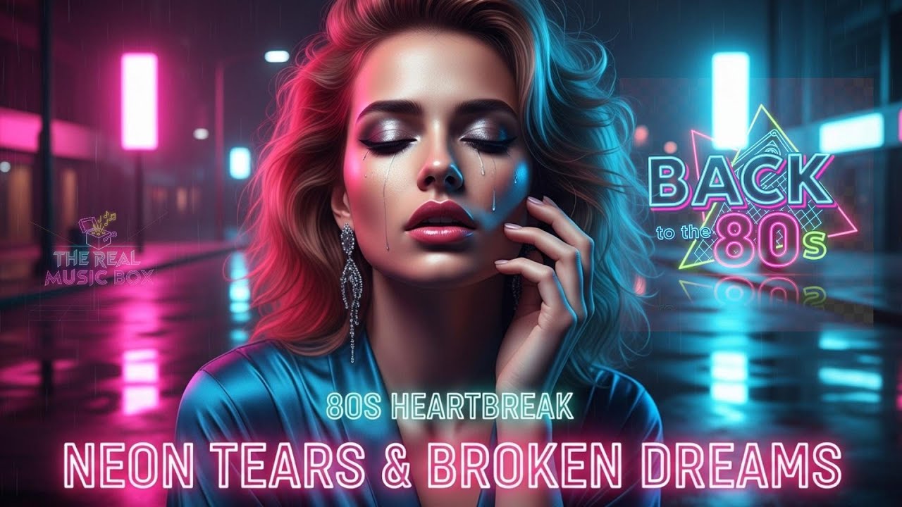 💔 Neon Tears & Broken Dreams | 10 Deep 80s Heartbreak Songs ✨