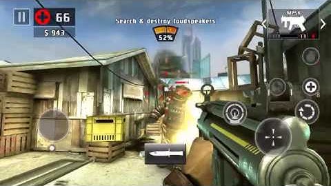 Dead trigger 2 / Destroying the speakers /