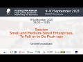 Small and medium entrepreneurship. To fall or to do push-ups