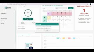 Employee Dashboard in Nexa HRMS | HRMS Tutorial