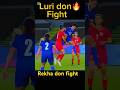 Rekha Paudel fight with Jordan player🔥 #football #rekhapoudel #shorts