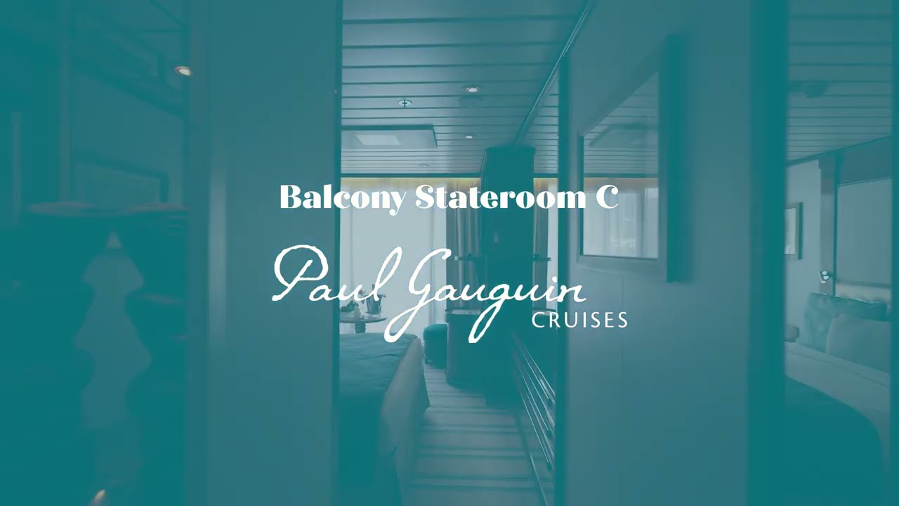 Balcony Stateroom C | Paul Gauguin Cruises