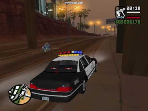 GTA San Andreas: Ford Crown Victoria Police Car LAPD