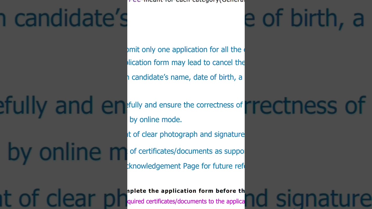 Reason for rejecting keam application 