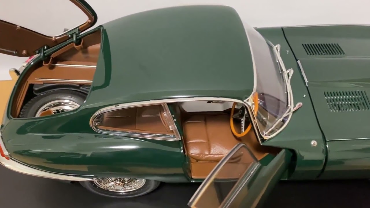 Jaguar E Type DeAgostini / Eligor 1/8 - YouTube