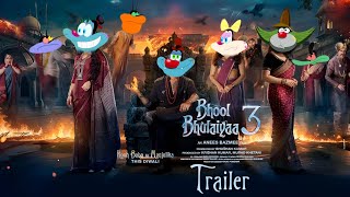Bhool Bhulaiyaa 3  Trailer Kartik Aryanvidya B Madhuri D Triptii D  Ft Oggy