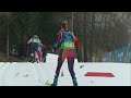 Sydney Peterson BARELY hangs on for gold in thrilling women's 10k XC standing final | NBC Sports