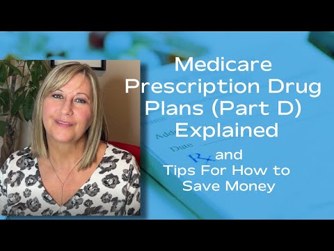 Medicare Prescription Drug Plans: Part D Explained and Tips For How to Save Money