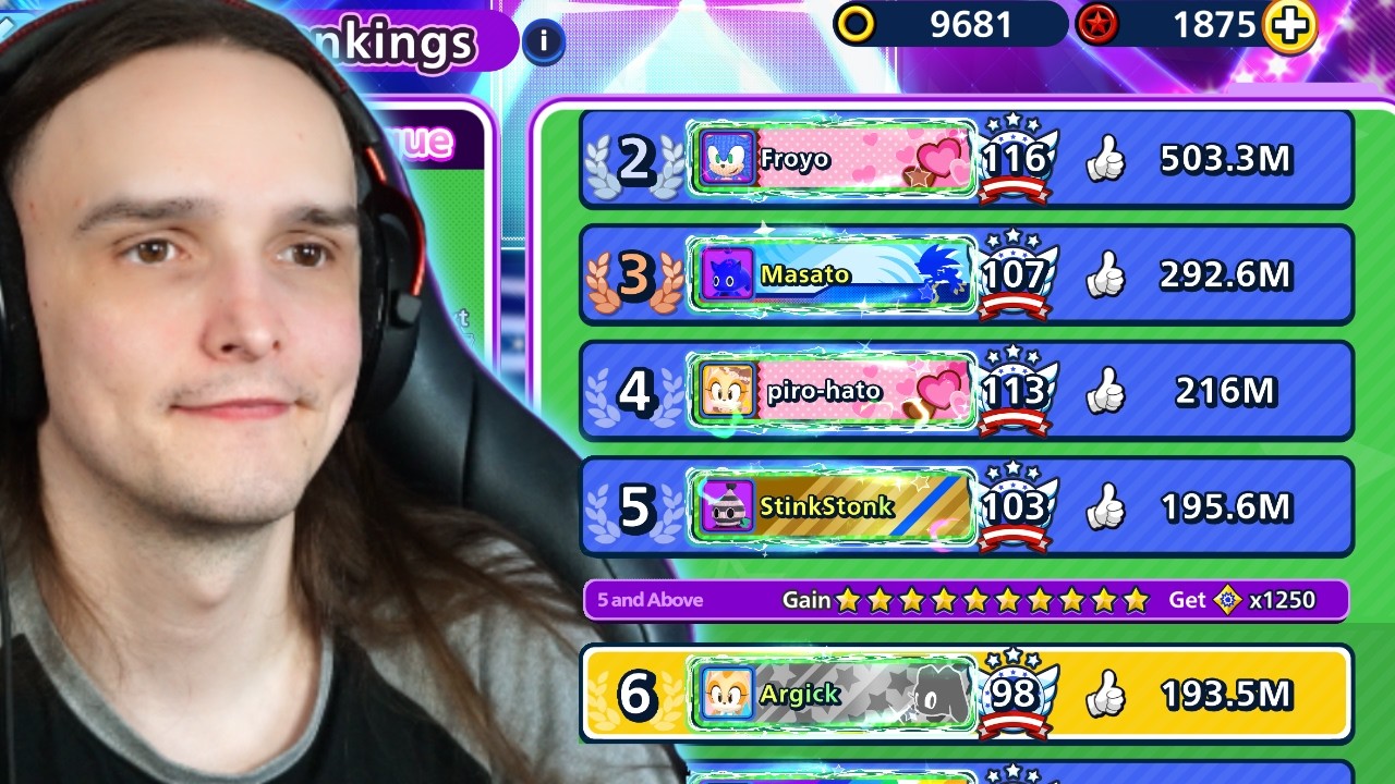 Announcing Chao Park-A-Thon! & Can you reach Master Emerald Rank in Sonic Rumble as a F2P player?