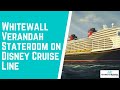 Whitewall Verandah Stateroom on Disney Cruise Line Whitewall Verandah Stateroom on Disney Cruise Line