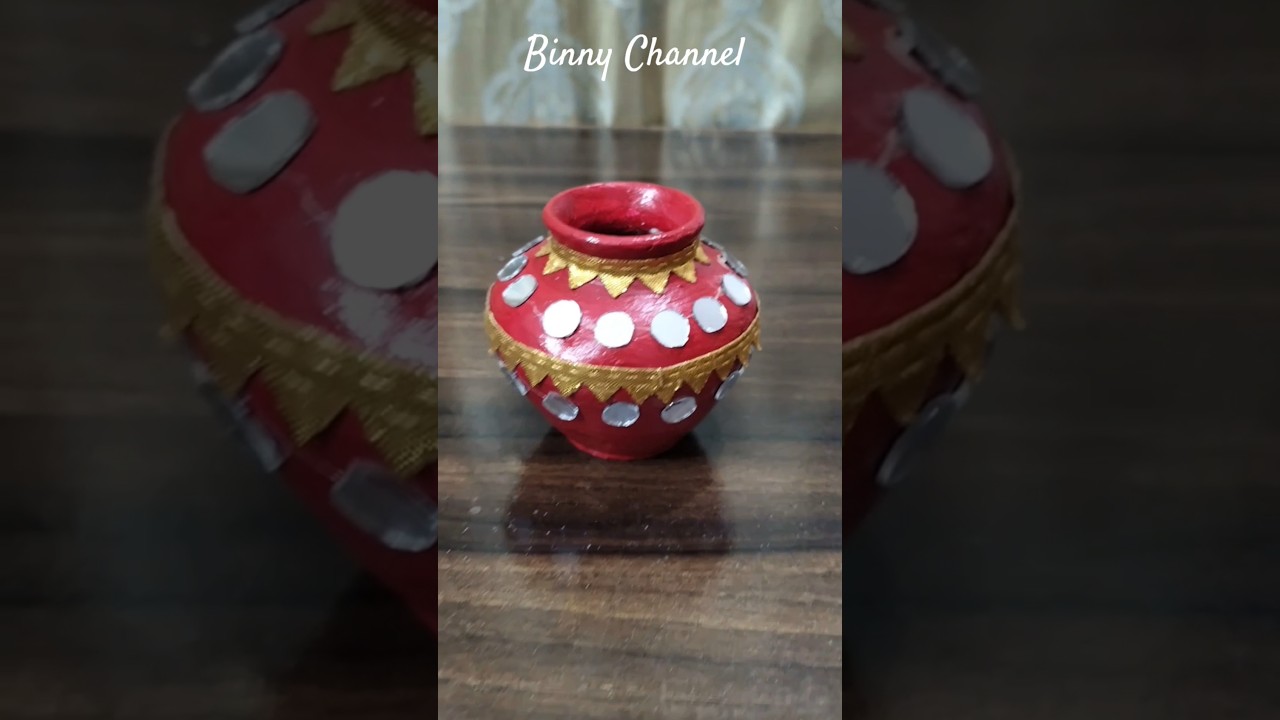 Makhan Matki for Krishna ji 🙏#krishna ji #janamashtami