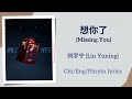 想你了 Missing You 刘宇宁 Liu Yuning 单曲 Single Chi Eng Pinyin Lyrics 想你了 Missing You 刘宇宁 Liu Yuning 单曲 Single Chi Eng Pinyin Lyrics