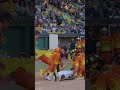 Savannah Bananas Hit by Pitch Firefighters Gurney #shorts#bananaball#baseball#thesavannahbananas#fun