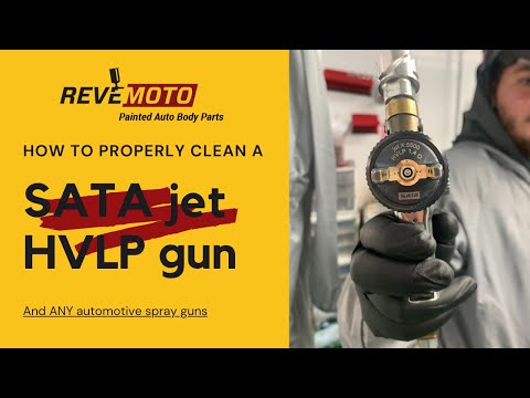 What To Clean Auto Paint Gun With