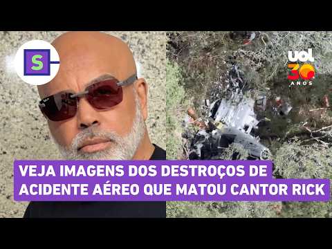 Morre Rick: Bombeiros encontram destroços de helicóptero com cinco vítimas em Santa Catarina