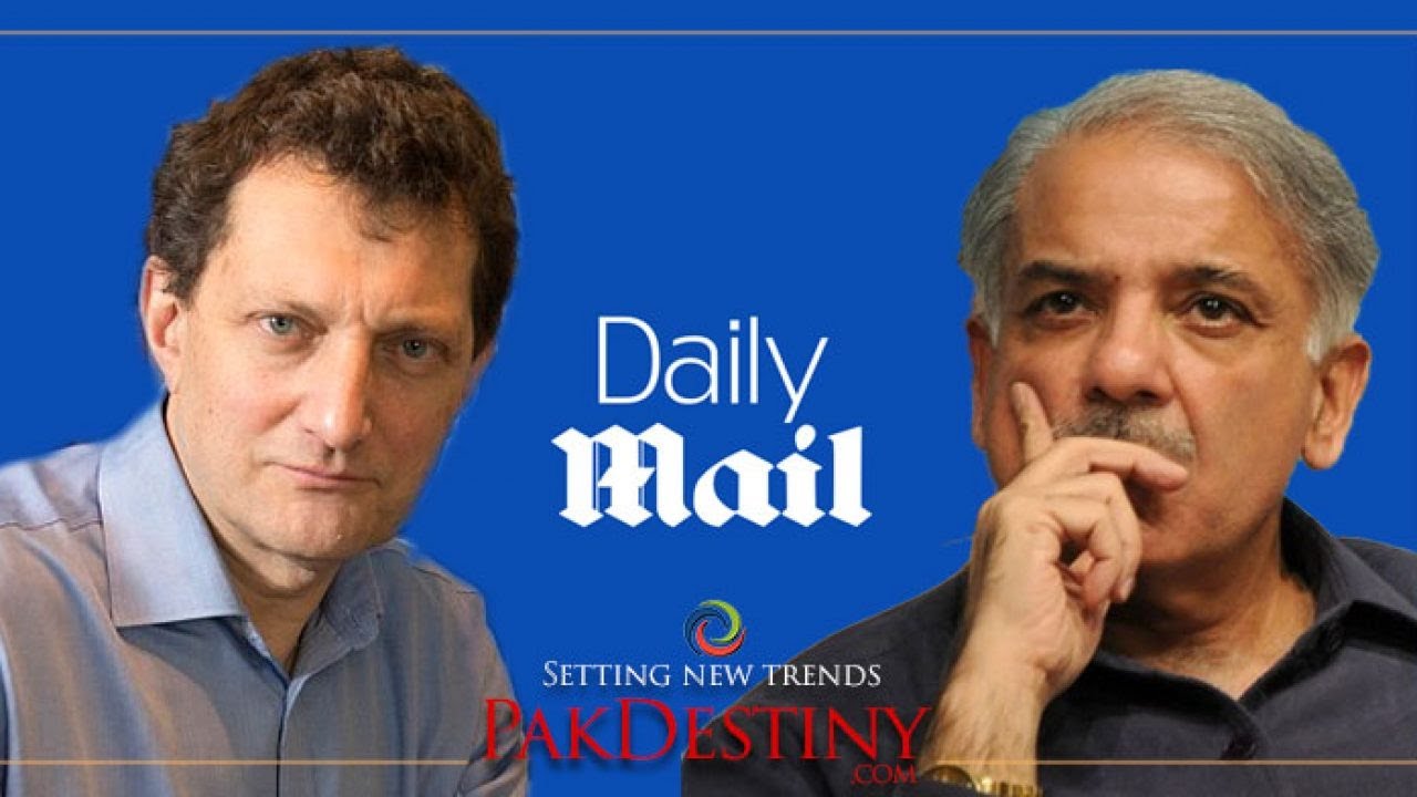 Shehbaz Sharif files a case against Daily Mail, reporter David Rose |