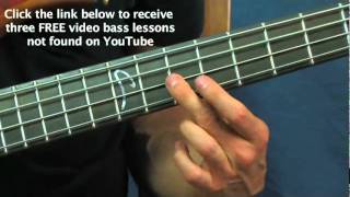 bass guitar lesson sweet child of mine guns and roses chords