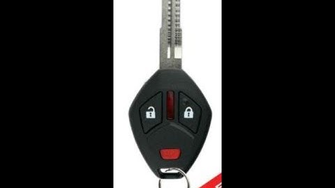 Free Key Fob Remote Programming Instructions for a 2015 Mitsubishi Mirage